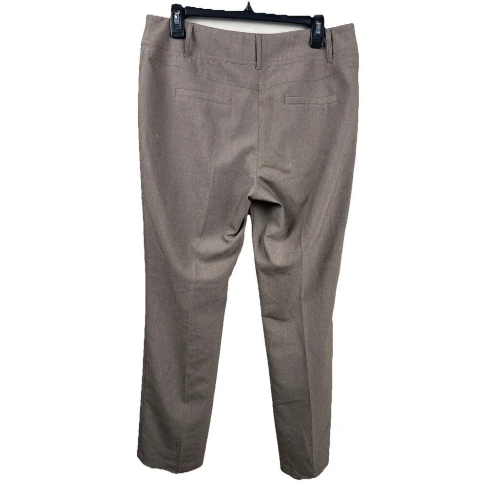 Tribal Women's Brown Stretch Pants Size 10 Core Office Workwear Minimalist